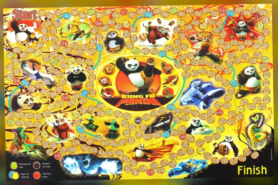 Кунг-Фу Панда настольная игра