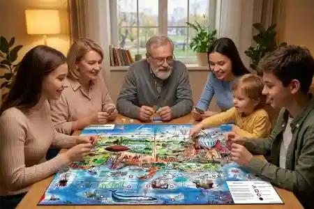 Дети и родители за одним столом: настольная игра как общий язык