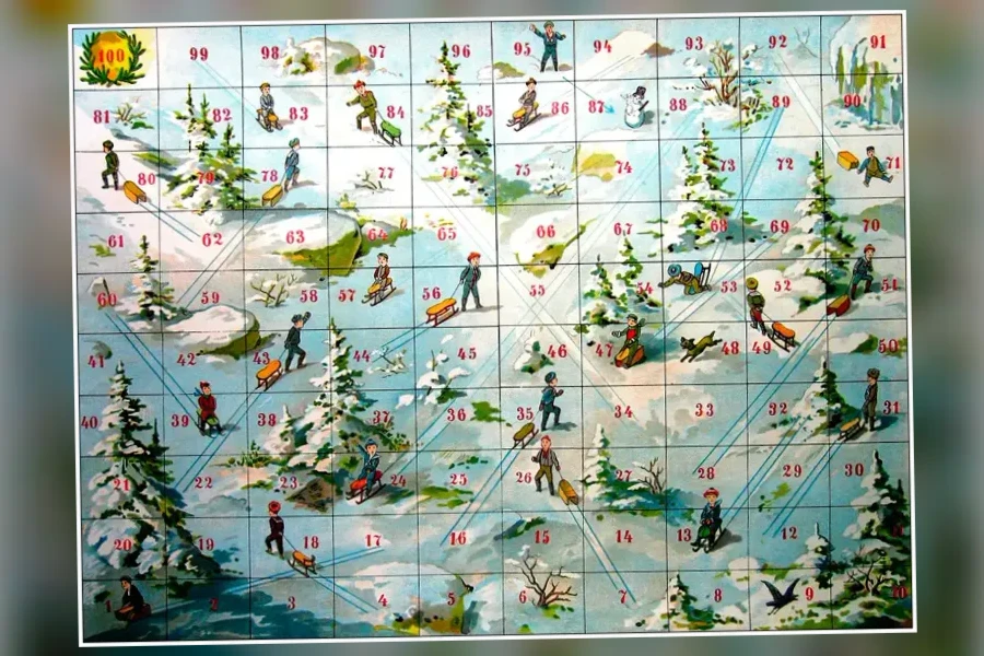 Зимние Игры настольная игра