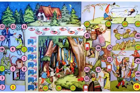 Белоснежка и Семь Гномов настольная игра