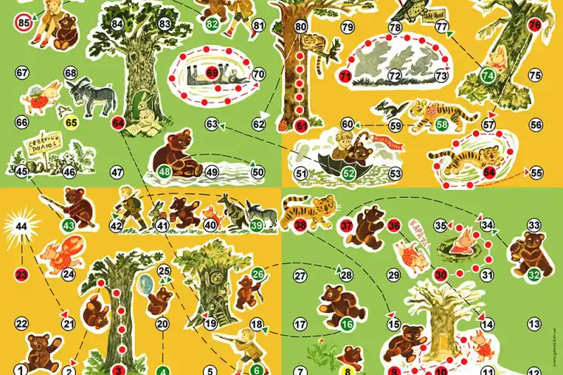 Винни-Пух настольная игра