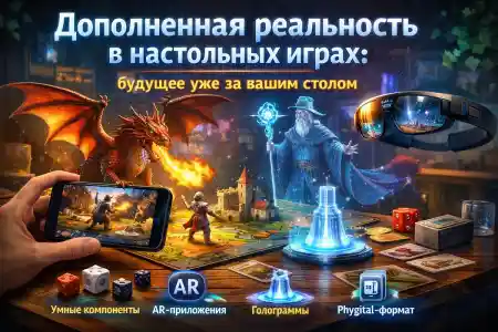 Дополненная реальность в настольных играх: будущее уже за вашим столом