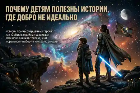 Почему детям полезны истории, где добро не идеально