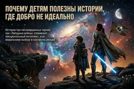 Почему детям полезны истории, где добро не идеально