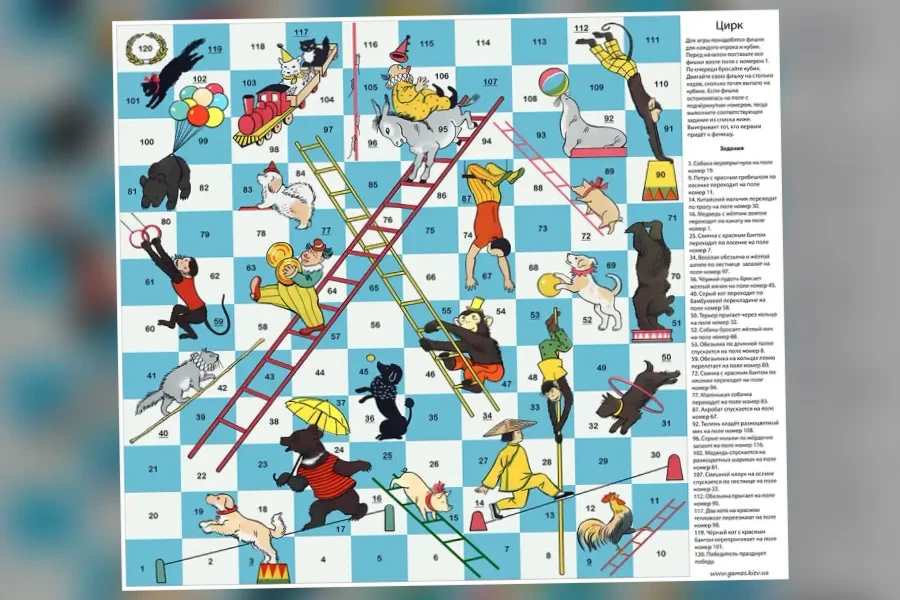 Цирк (версия 3) настольная игра