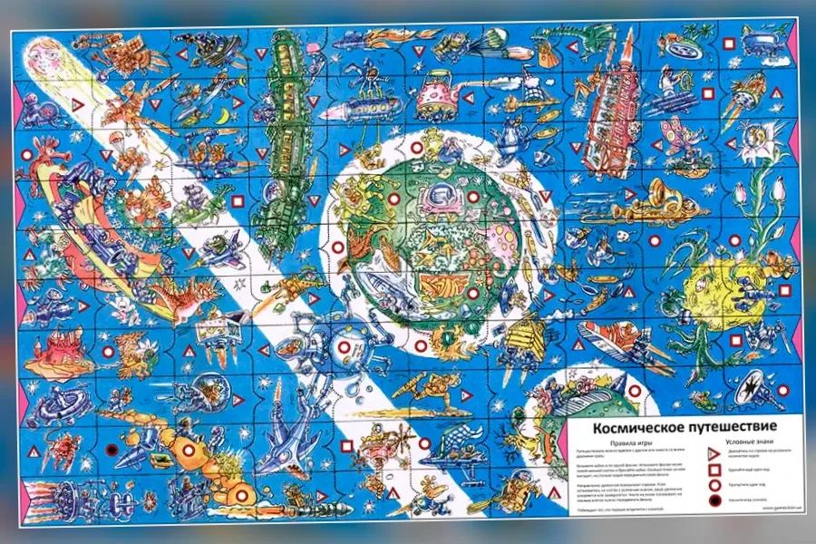 Космическое Путешествие настольная игра
