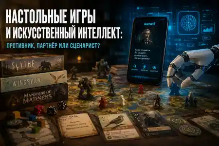 Настольные игры и искусственный интеллект: противник, партнёр или сценарист