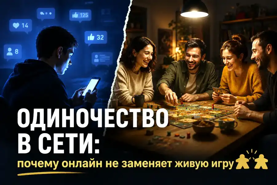 Одиночество в сети: почему онлайн не заменяет живую игру