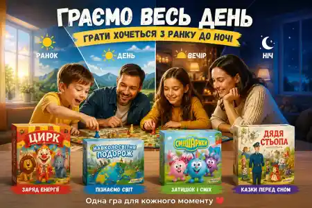 Граємо весь день: грати захочеться з ранку до ночі