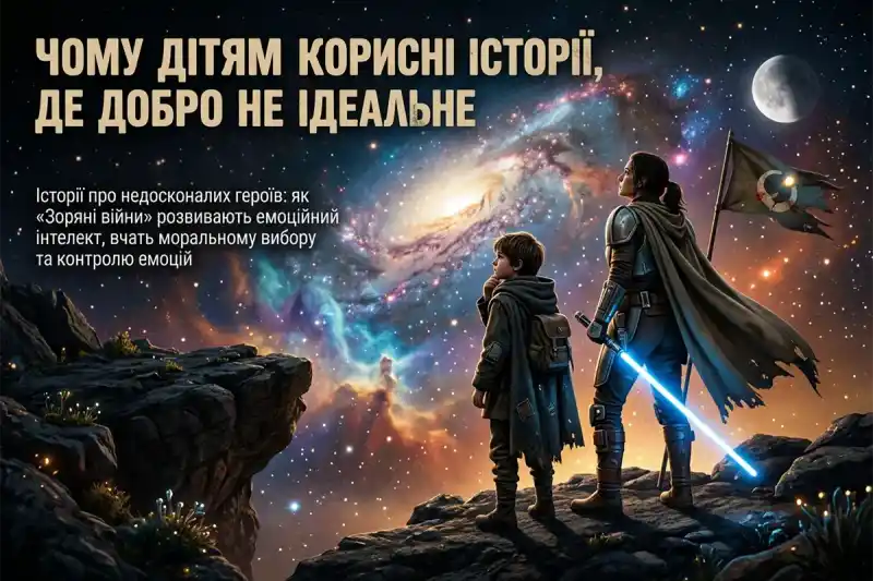 Чому дітям корисні історії, де добро не є ідеальним