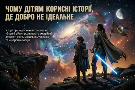 Чому дітям корисні історії, де добро не є ідеальним