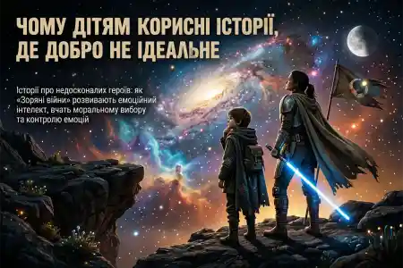 Чому дітям корисні історії, де добро не є ідеальним