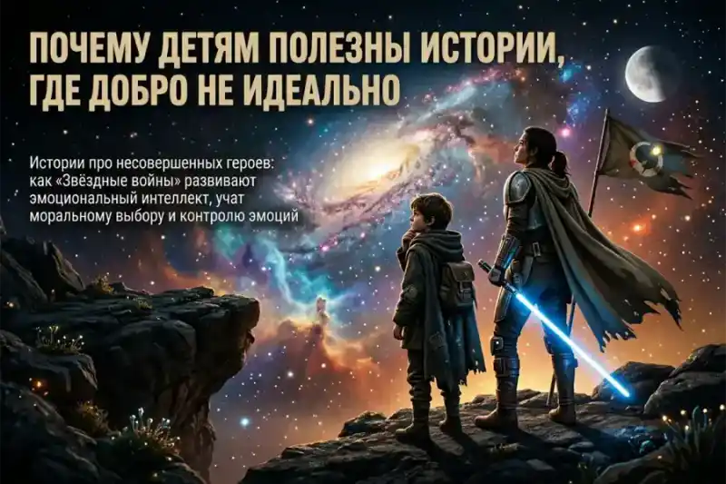 Почему детям полезны истории, где добро не идеально