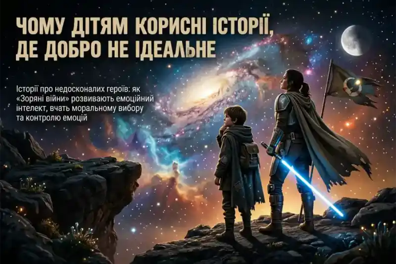 Чому дітям корисні історії, де добро не є ідеальним