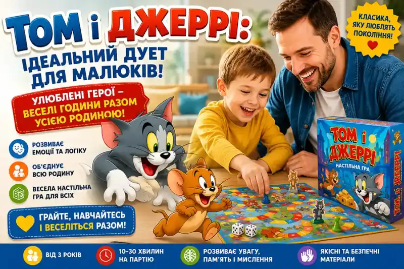 Том і Джеррі: чому цей мультяшний дует ідеальний для дітей дошкільного віку