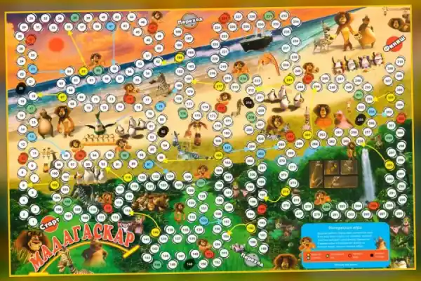 Мадагаскар настольная игра