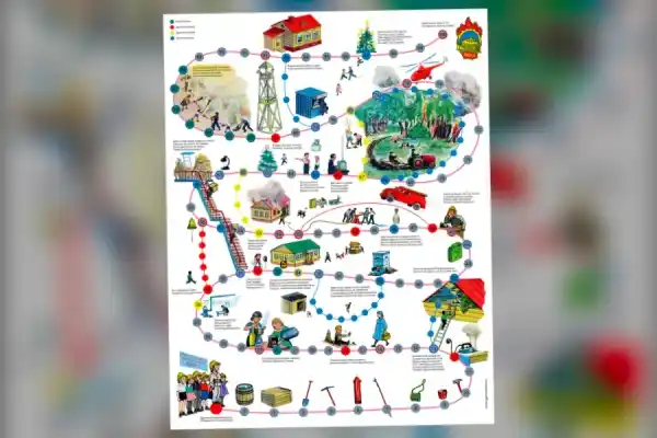 Юные Пожарные настольная игра